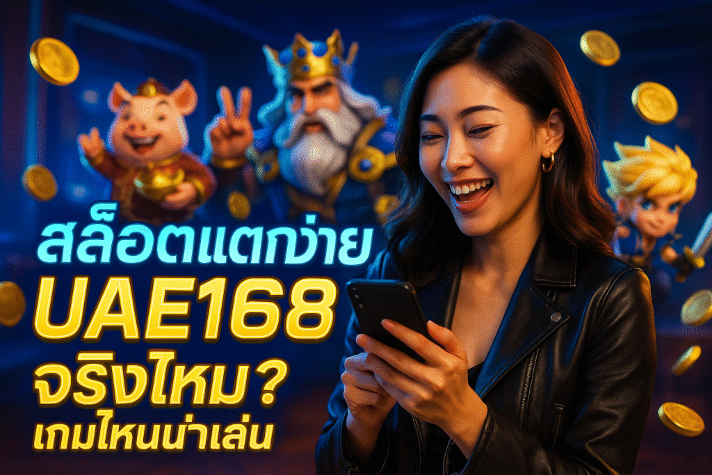สล็อตแตกง่าย UAE168 จริงไหม? เกมไหนน่าเล่น