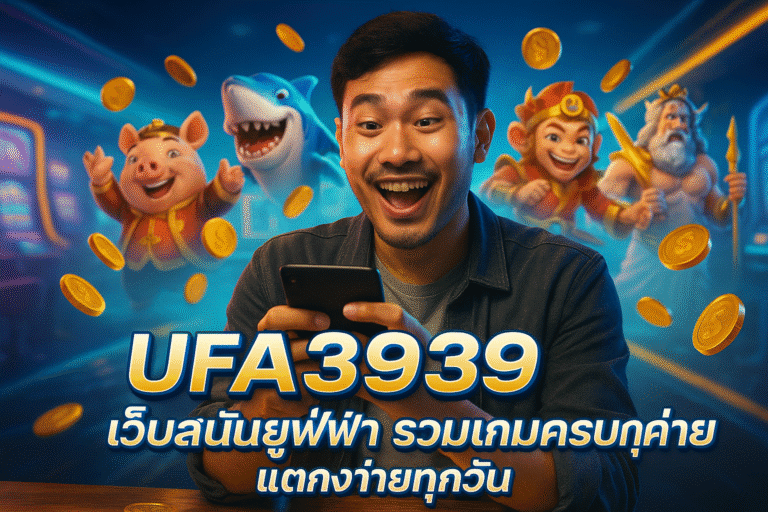 UFA3939 เว็บคาสิโนยูฟ่า รวมเกมครบทุกค่าย แตกง่ายทุกวัน