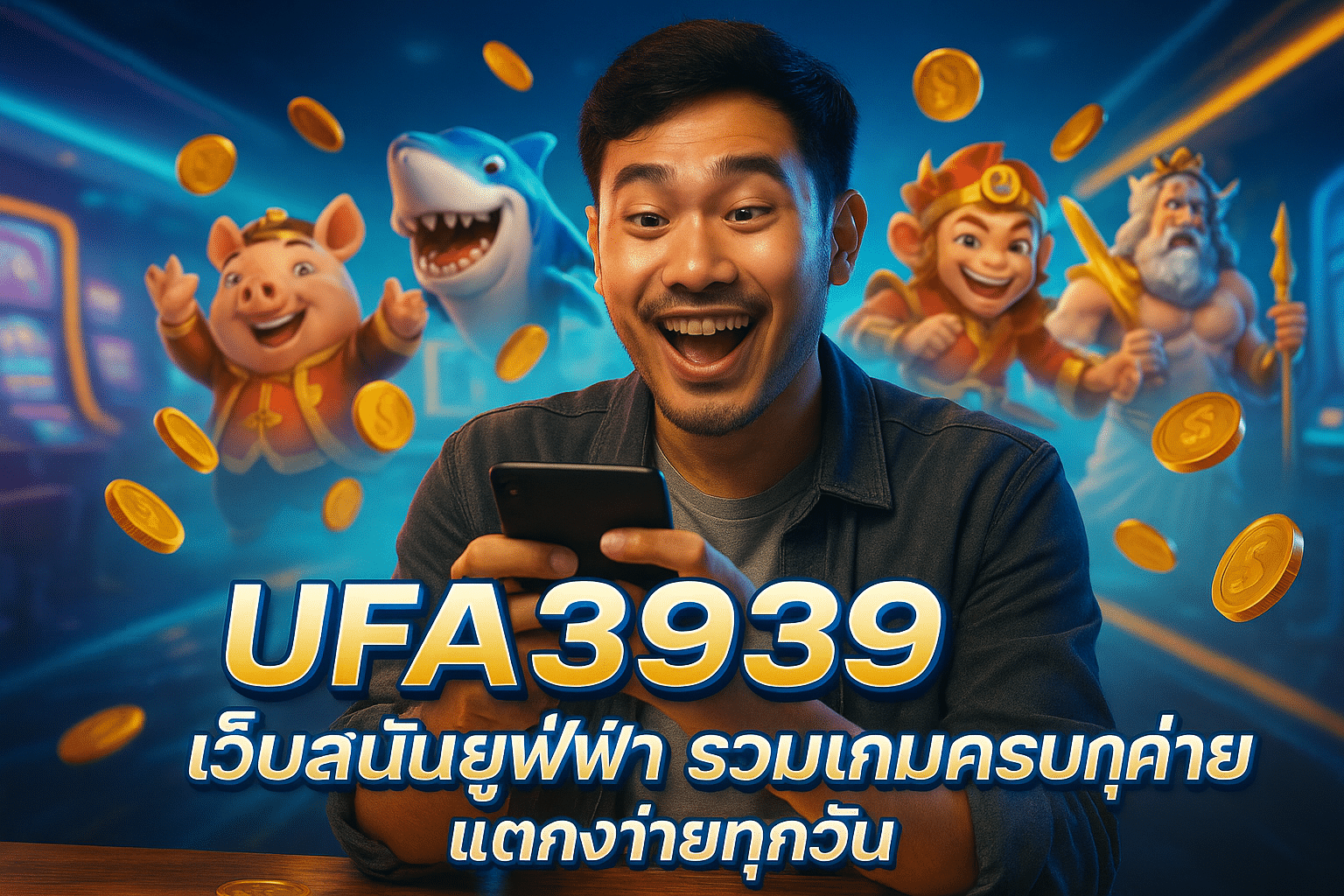 UFA3939 เว็บคาสิโนยูฟ่า รวมเกมครบทุกค่าย แตกง่ายทุกวัน