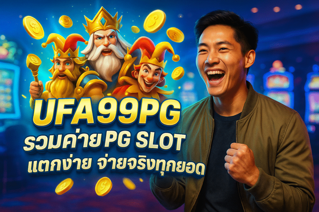 UFA99PG รวมค่าย PG SLOT แตกง่าย จ่ายจริงทุกยอด