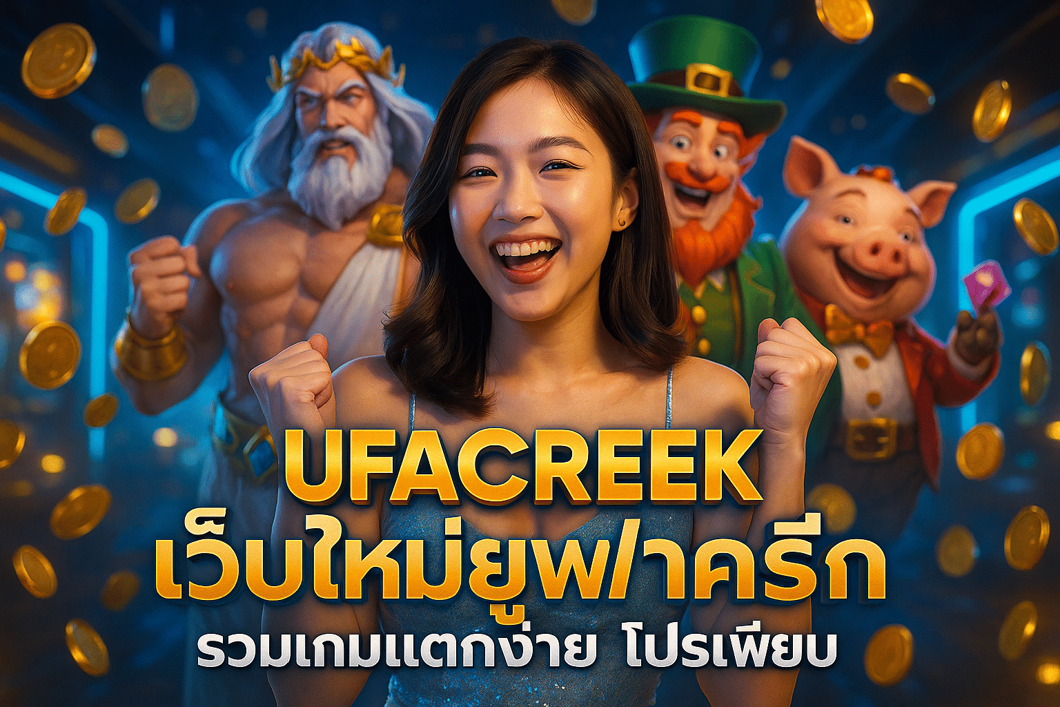 UFACREEK เว็บใหม่ยูฟ่าครีก รวมเกมแตกง่าย โปรเพียบ